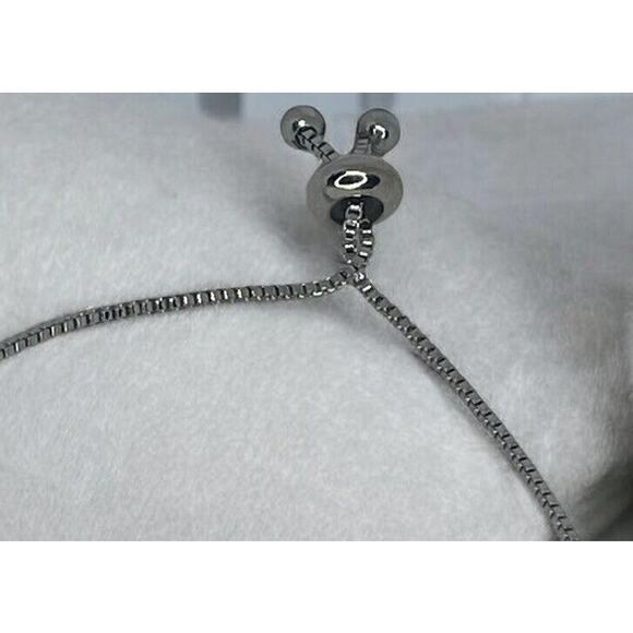 Silver Plated Bolo Bracelet Snowflake Holiday Fashion Style Elegant Trendy NEW - Picture 6 of 16